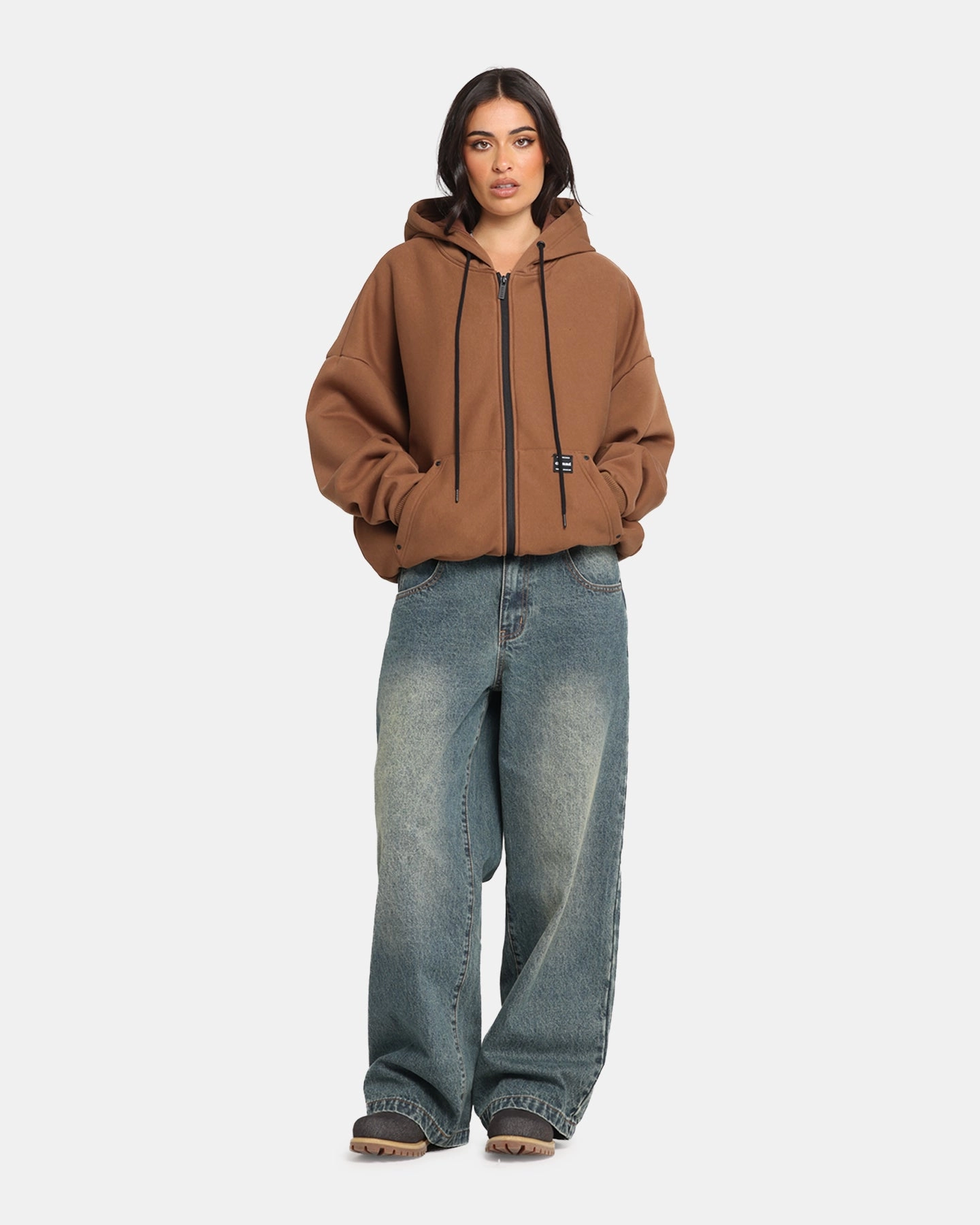 Keychain Carre Weatherwear Hoodie Brown