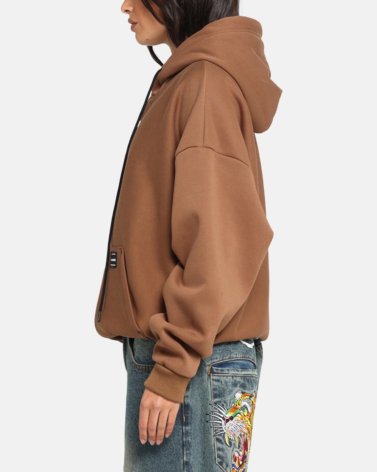 Carre Weatherwear Hoodie Brown Commend