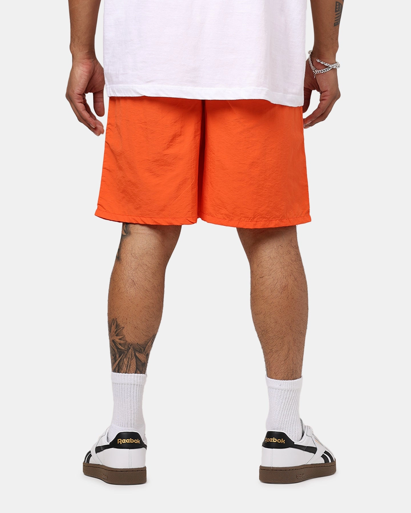 Carrots By Anwar Stem Nylon Shorts Orange Spandex shorts Moisture Controlled Lining