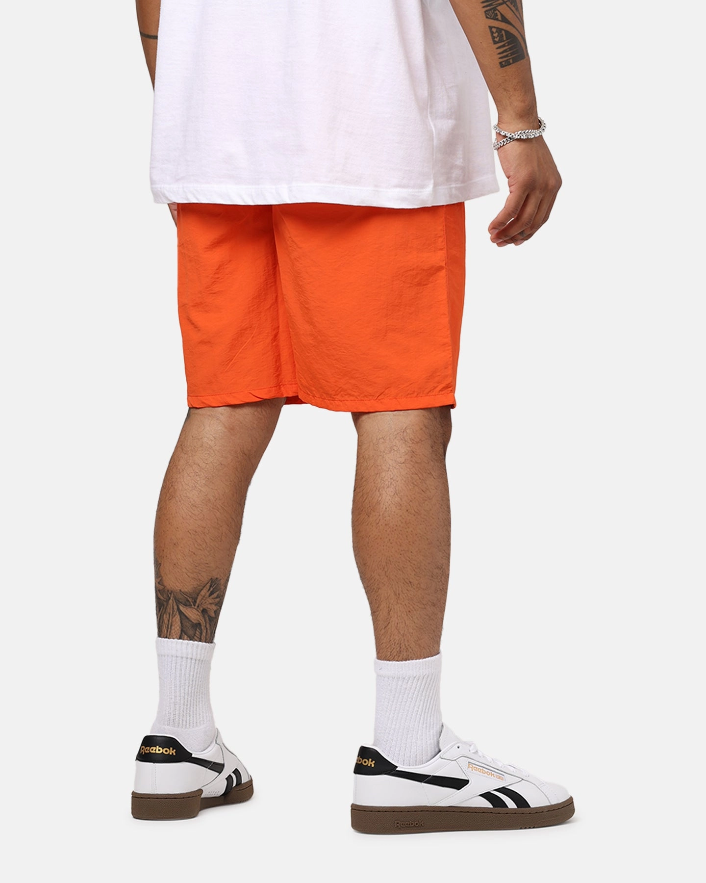 Carrots By Anwar Stem Nylon Shorts Orange DoubleLayeredKnees tall sizing