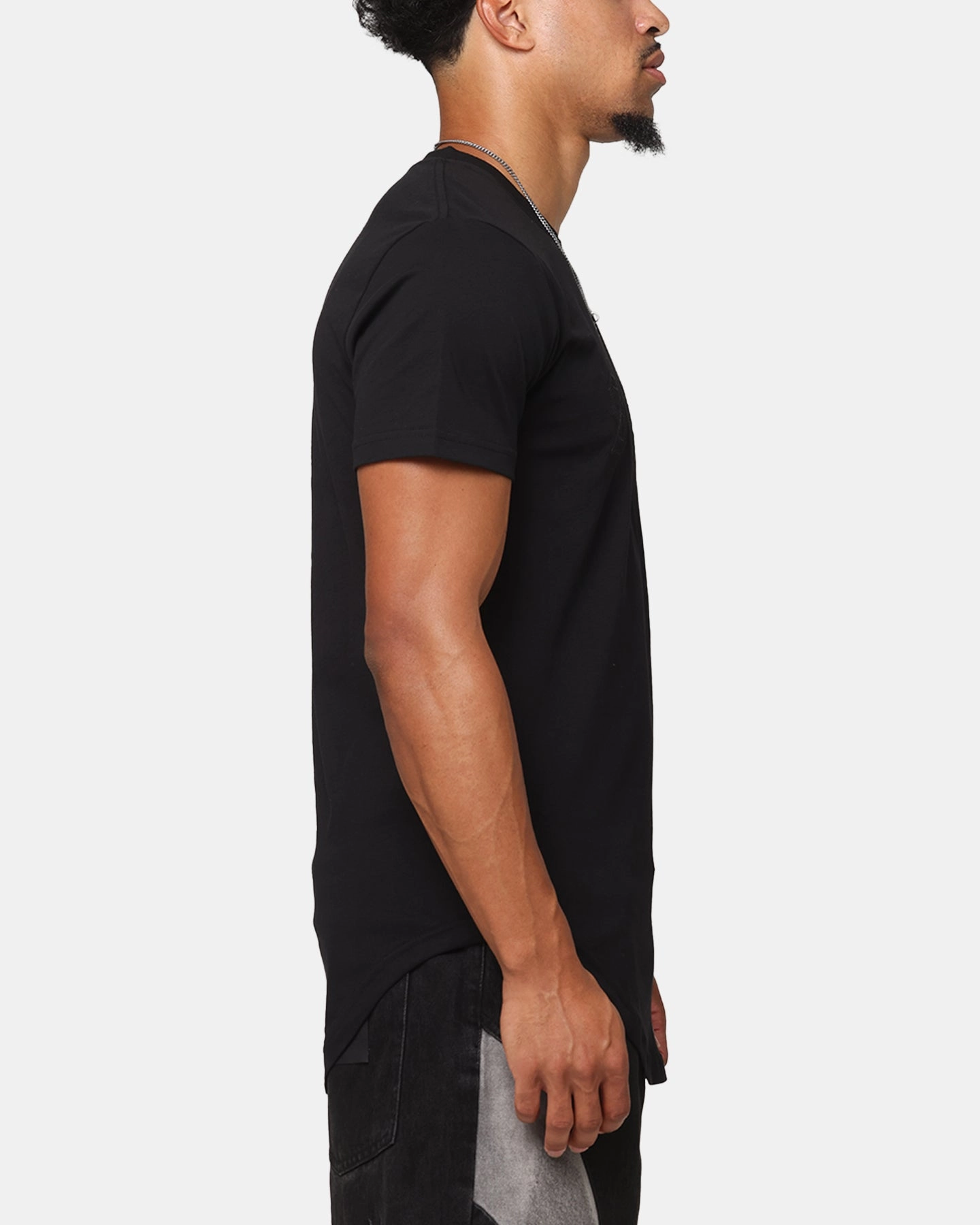 SlimFit Saint Morta Cambronne Xweave El Duplo T-Shirt Black/Black