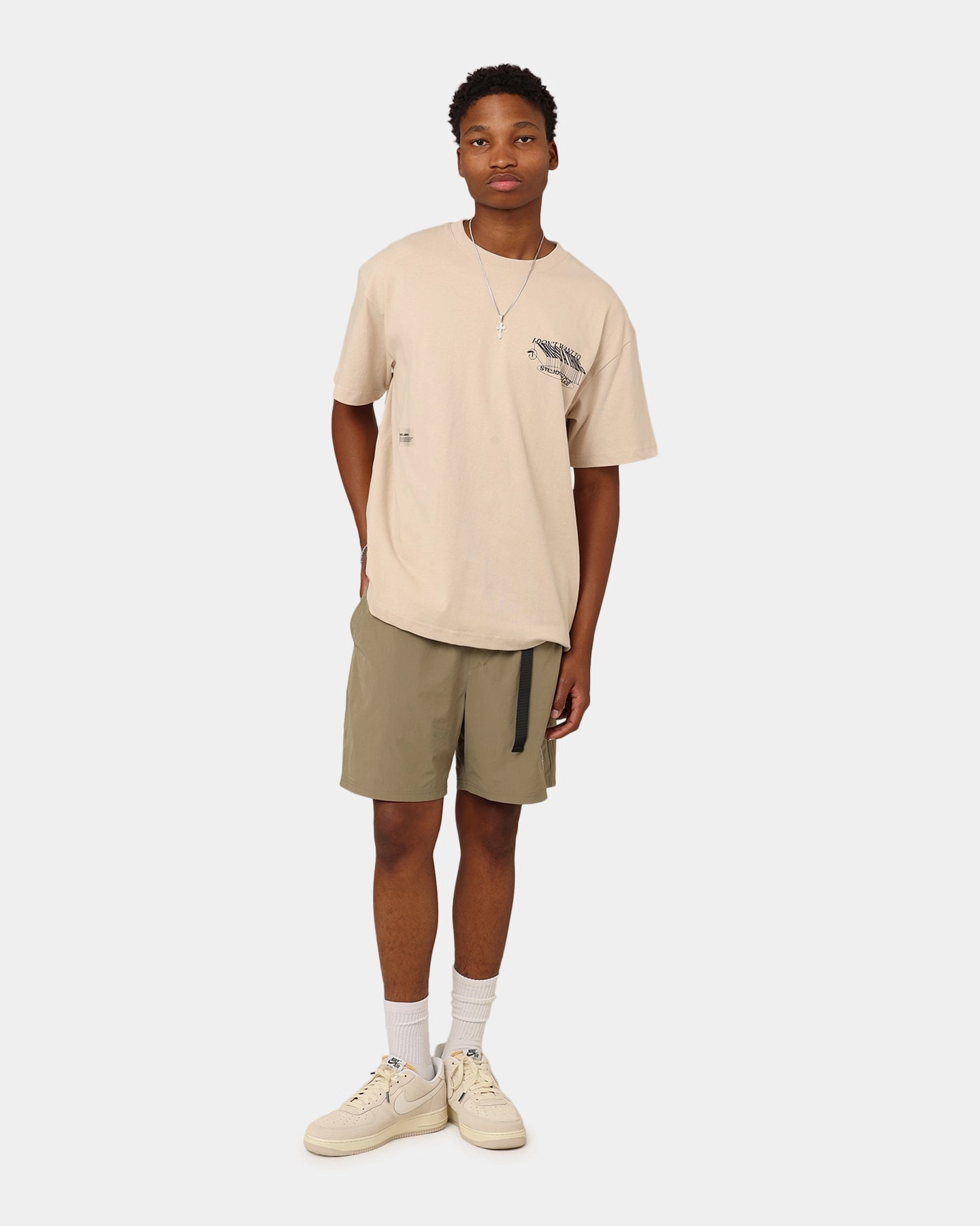 On-the-Go Shorts Students Golf Caldwell Nylon Shorts Kelp