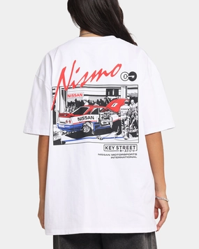 Light Layer Casual Fit Key Street Bathurst Pits T-Shirt White