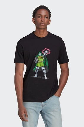Stretch Fabric Technology Adidas X Marvel Disney Graphic SS Tee