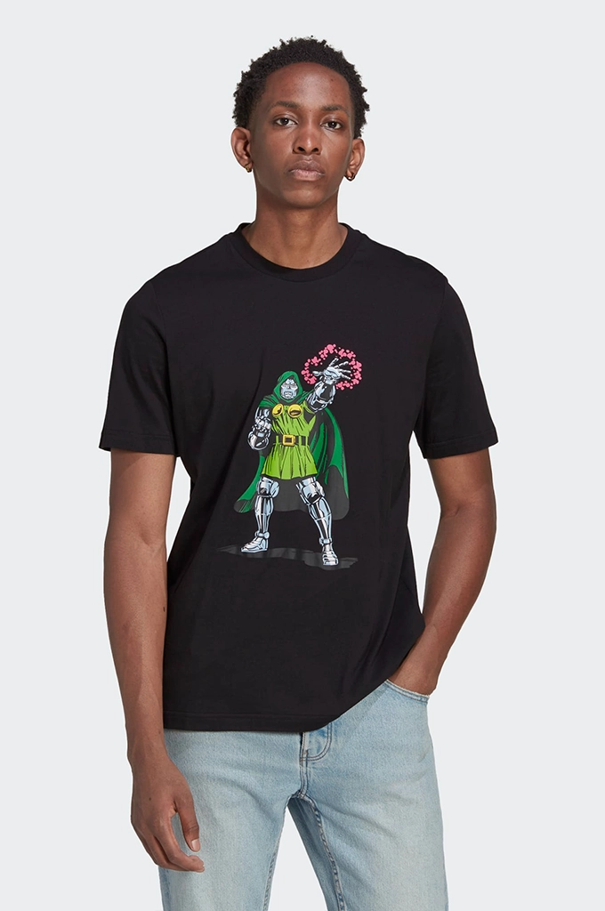 Slim fit sleekness budget-friendly Adidas X Marvel Disney Graphic SS Tee