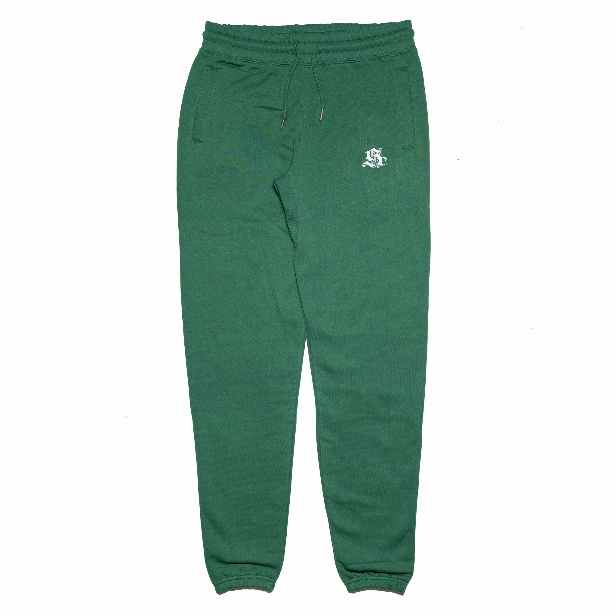 Sole Classics Essential Sc Logo Sweatpants 'Monstera' Decorative stitching