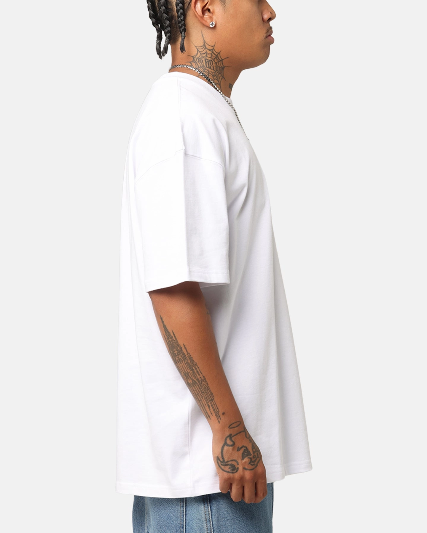 Elevn Clothing Co Worldwide Studios T-Shirt White Sporty Vibe