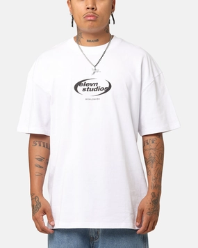 Non Irritating Seams Layering Fashion Elevn Clothing Co Worldwide Studios T-Shirt White