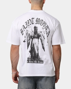 Saint Morta Virtues T-Shirt White Minimal Look Everyday apparel