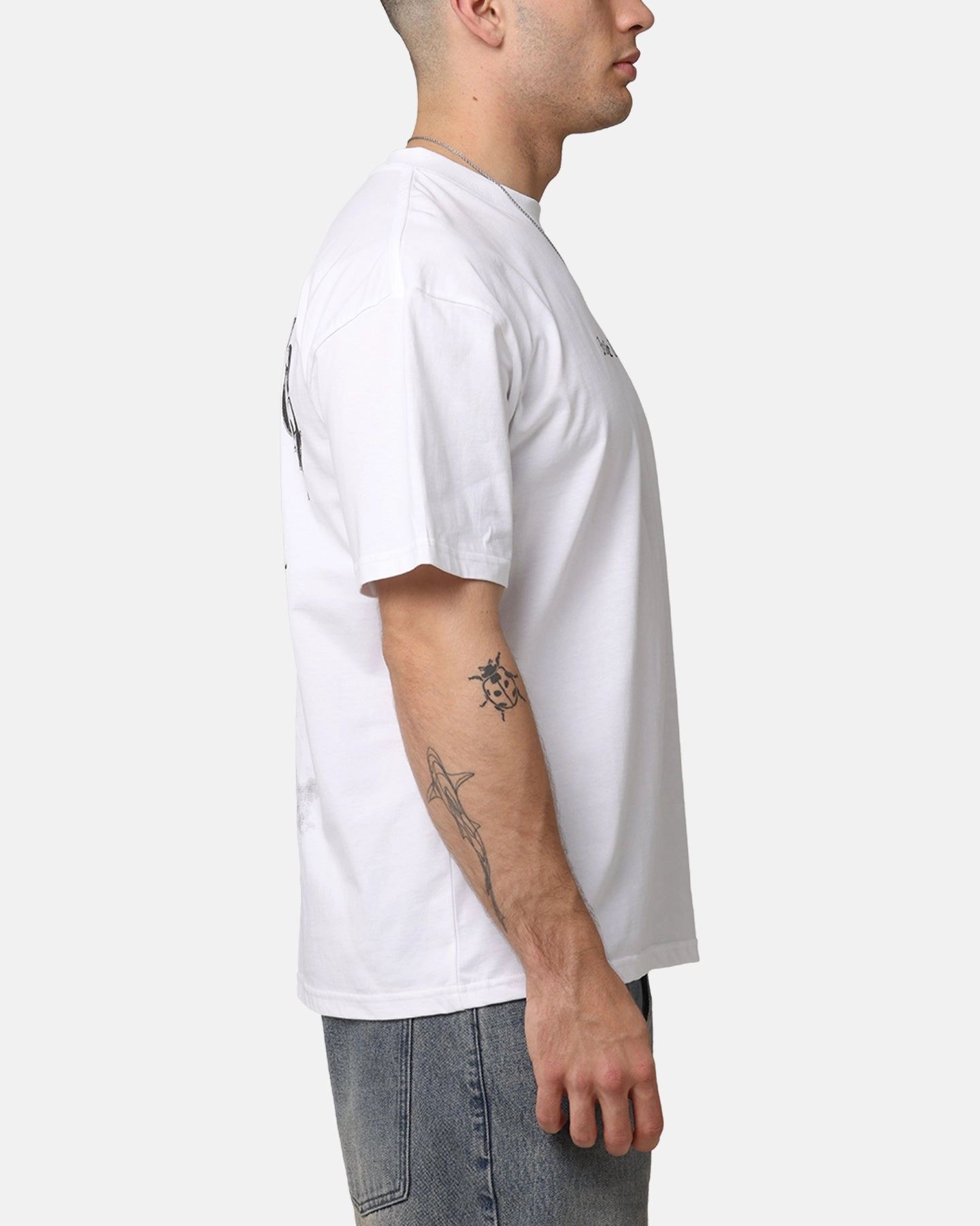 Saint Morta Virtues T-Shirt White Cozy and Light