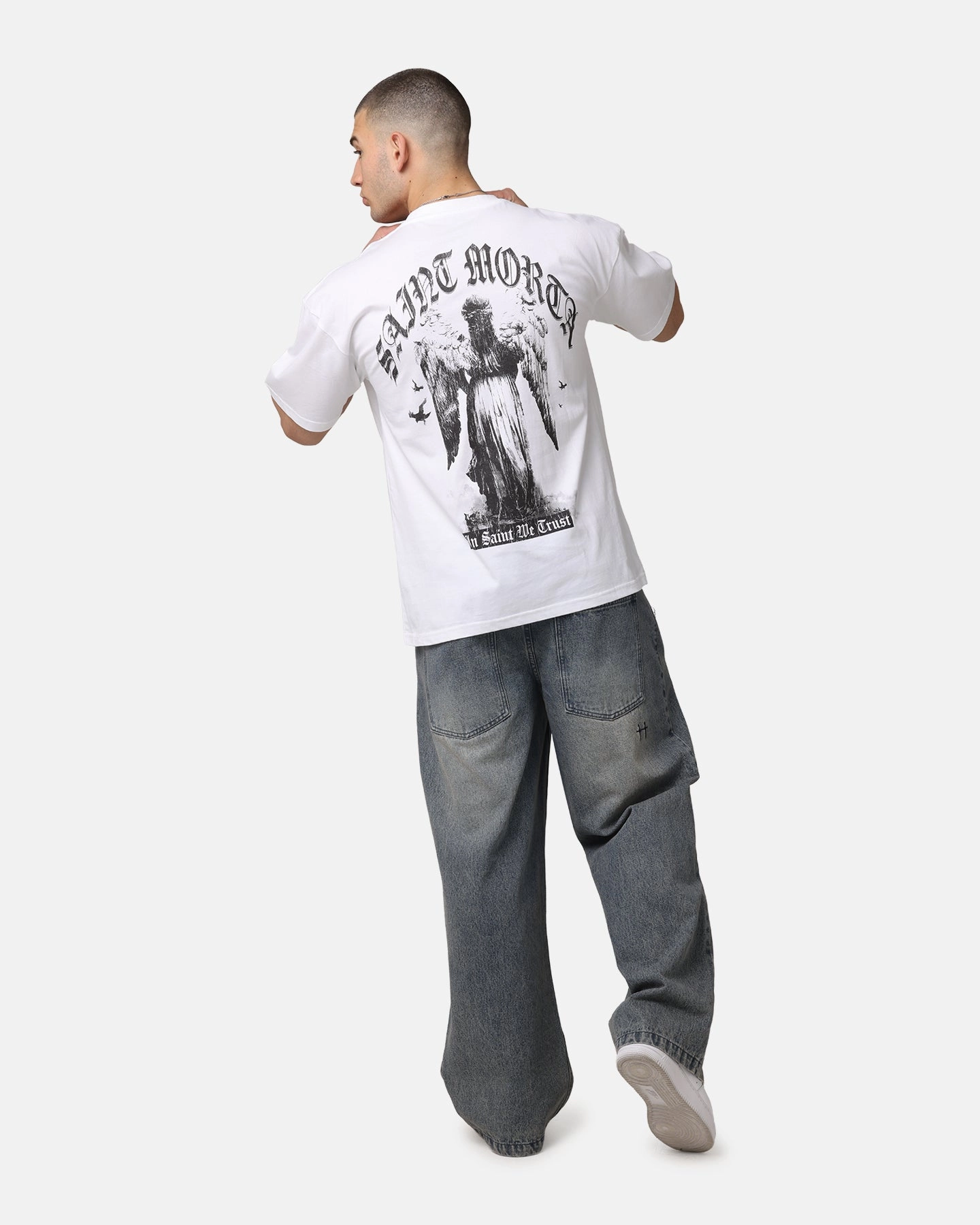 Hydrophobic coating Saint Morta Virtues T-Shirt White