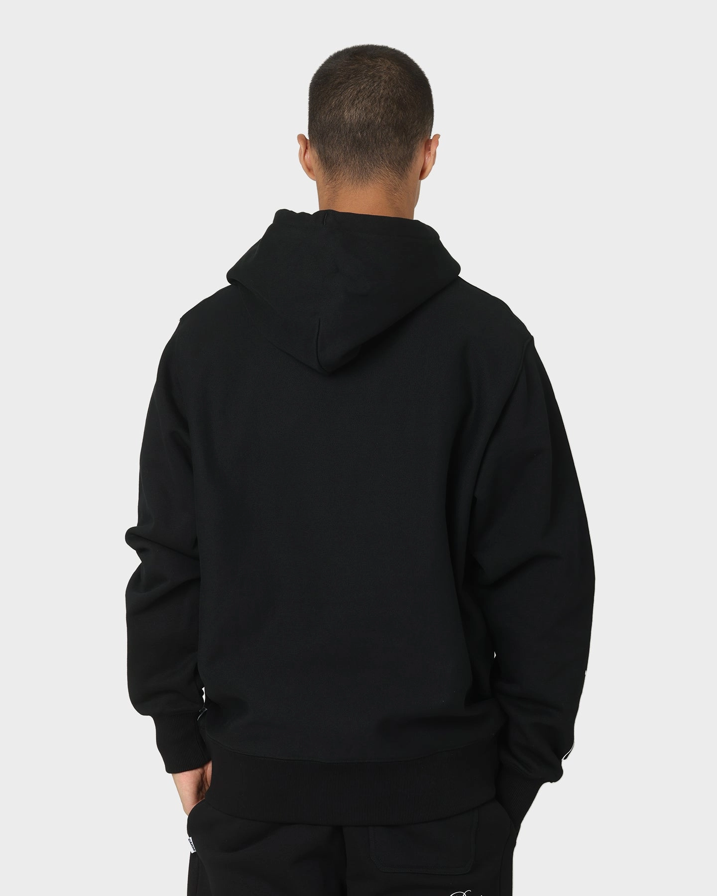 WaterResistant Shell Carre Heavyweight CLS Hoodie Black