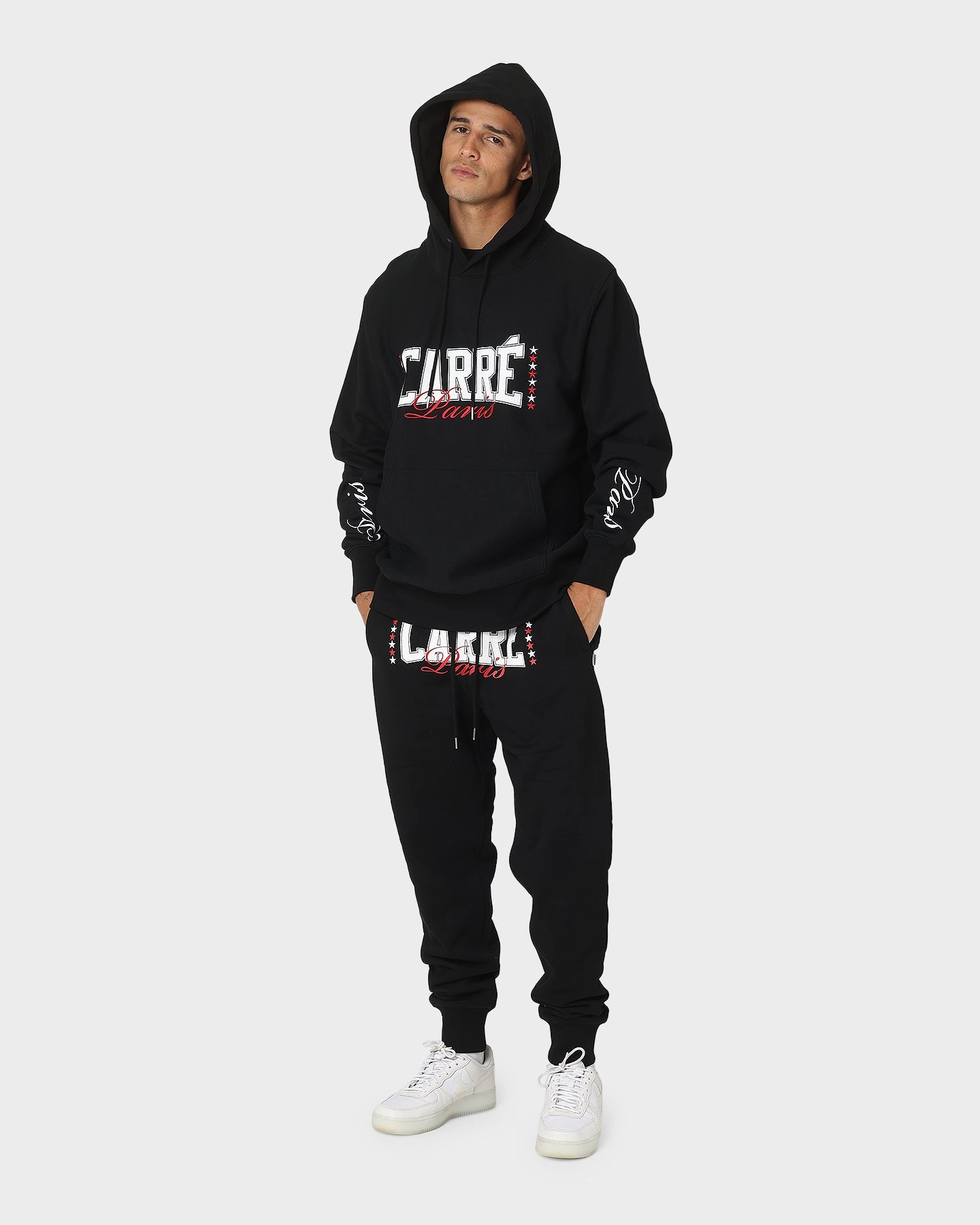belt suitable for solo travel Carre Heavyweight CLS Hoodie Black