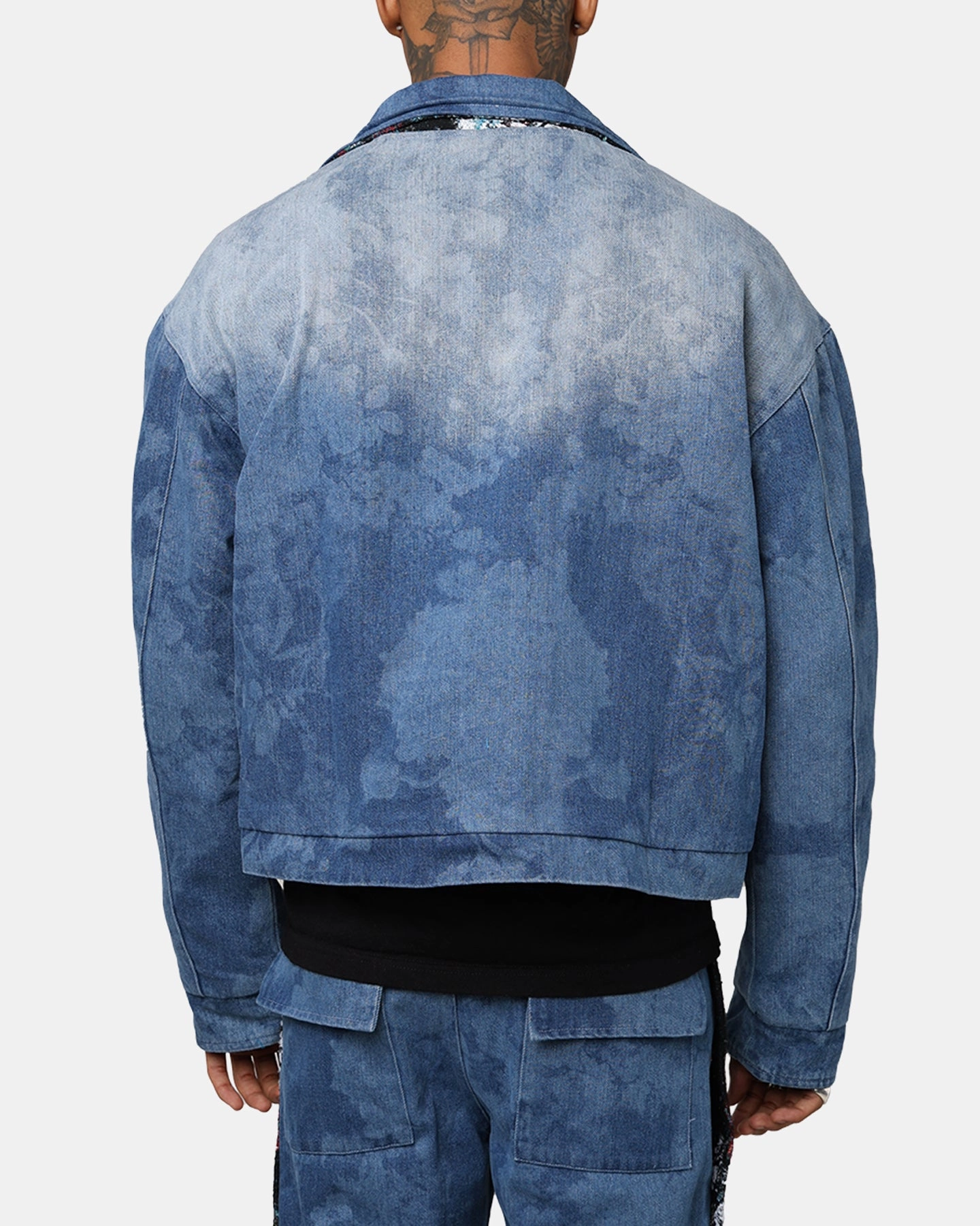 Fray Resistant Finish Soul By Am?? Gardener Reversible Jacket Denim