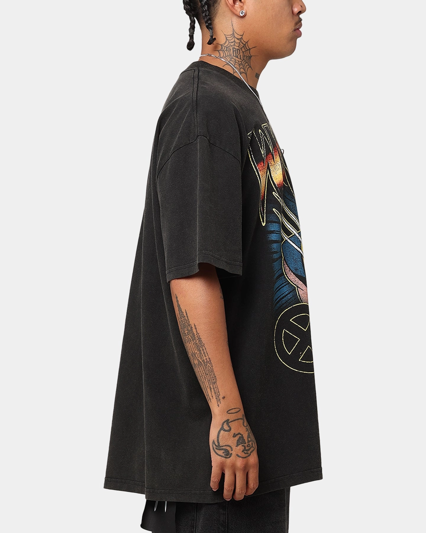 Goat Crew Marvel X-Men Wolverine Heavy T-Shirt Vintage Black ComfortFirst Chic Style Trend