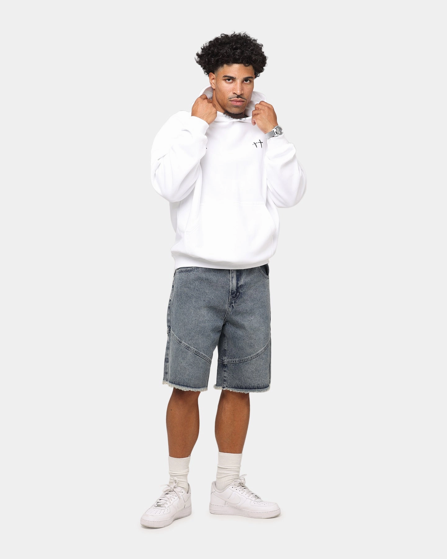 Saint Morta Armoury Baggy Denim Shorts Dirty Denim kids' style Warm Days