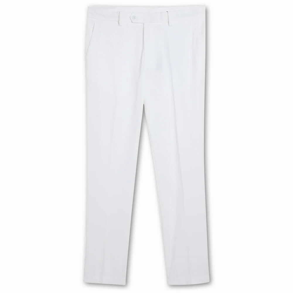 Lightweight Material Anti Cling Finish J.Lindeberg Vent Golf Pants White - SS23 Men