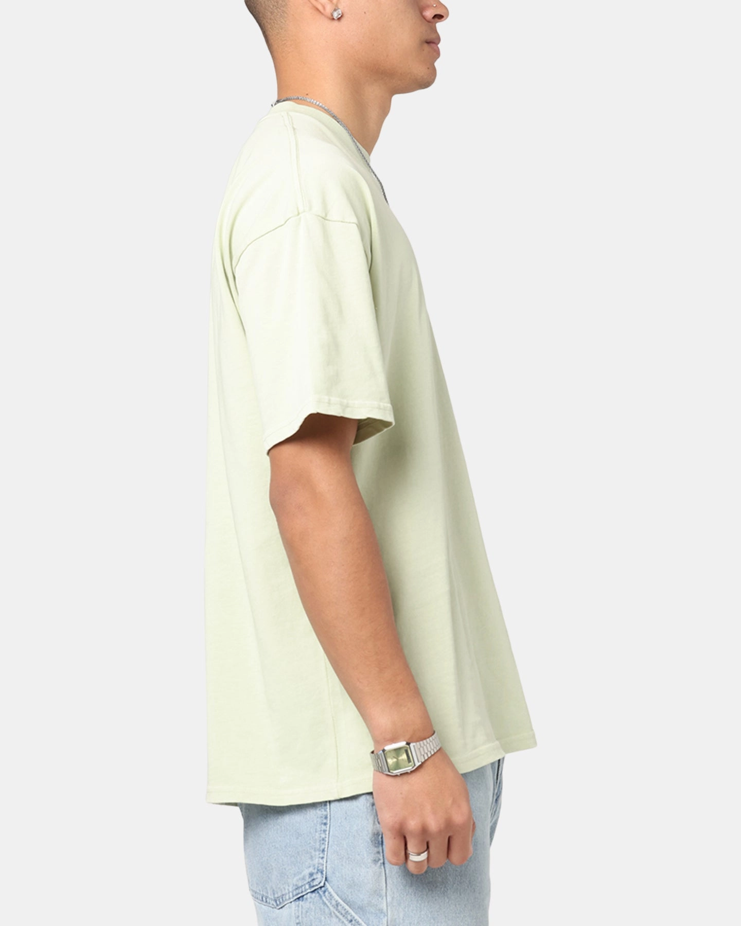 Comfy Layer Carre C-Star Level T-Shirt Sage