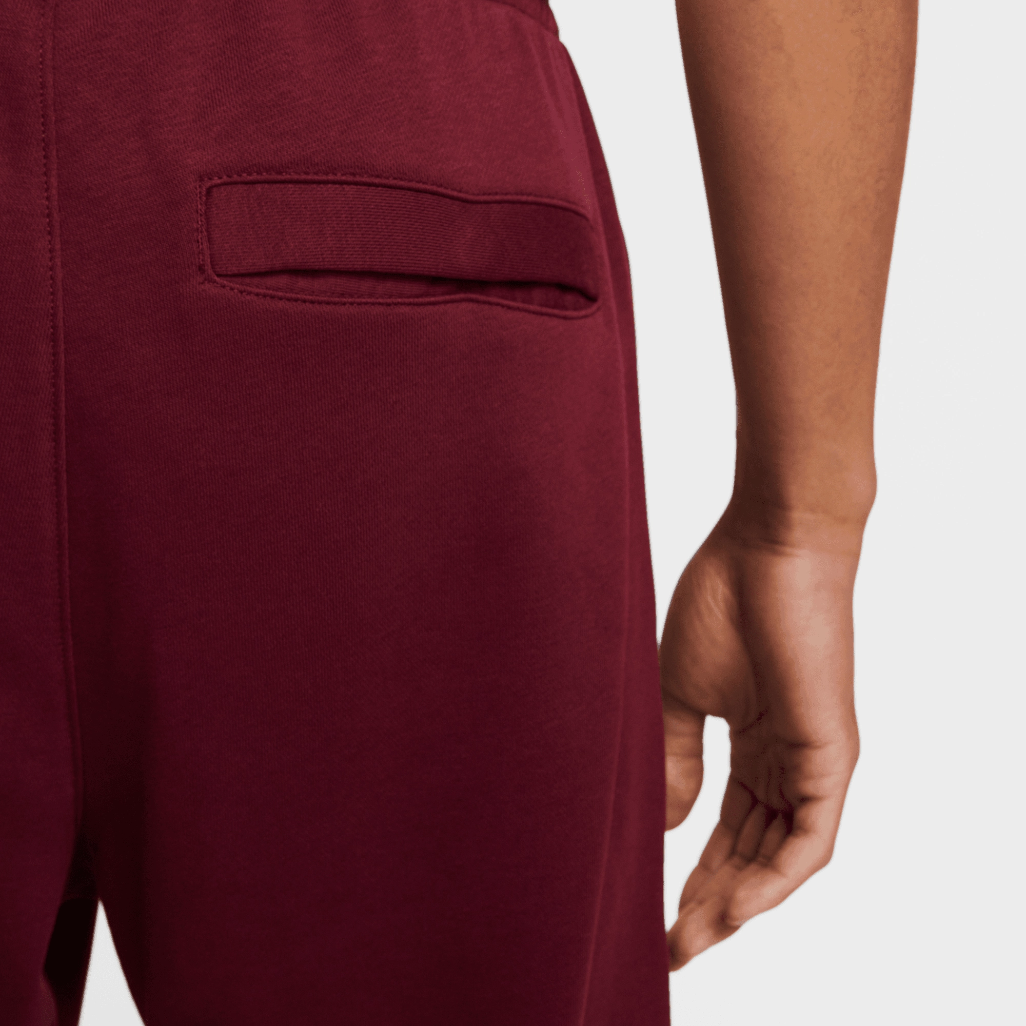 Core Ease Nike Sportwear French Terry Sweatpants 'Dark Beetroot'