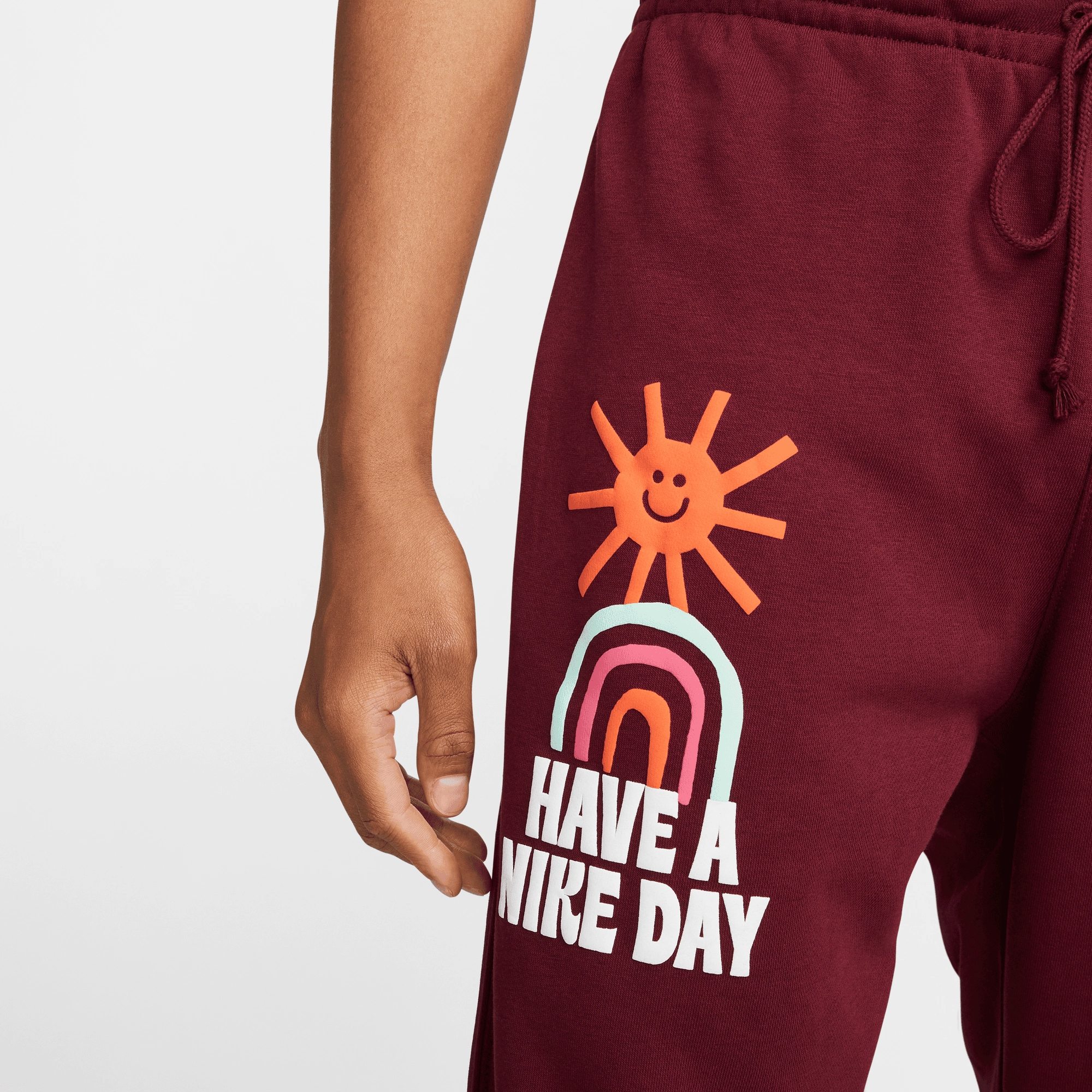 Smart Style Nike Sportwear French Terry Sweatpants 'Dark Beetroot'