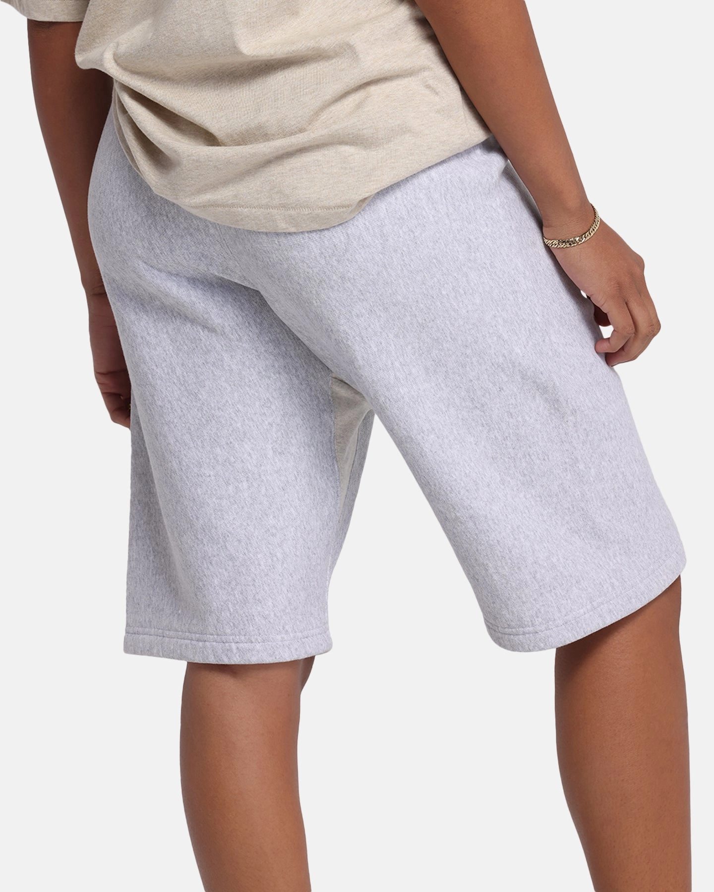 Champion 50's RW Fleece Shorts Oxford Grey Heather night out outfit Wrinkle-Resistant