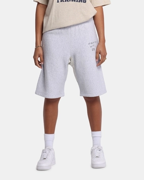 Wide Leg Opening Ultra Lightweight Build Champion 50's RW Fleece Shorts Oxford Grey Heather