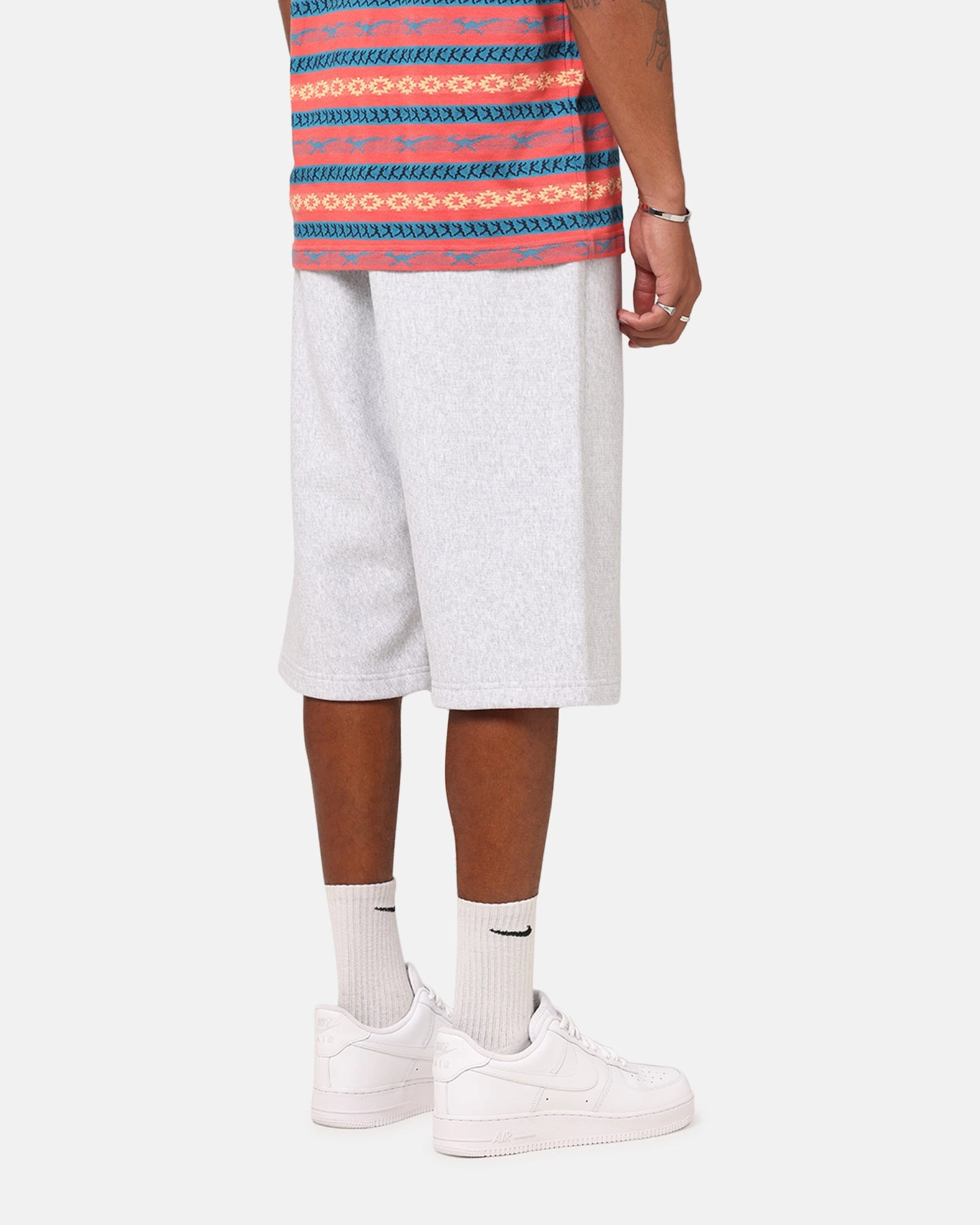 Champion 50's RW Fleece Shorts Oxford Grey Heather City Mood