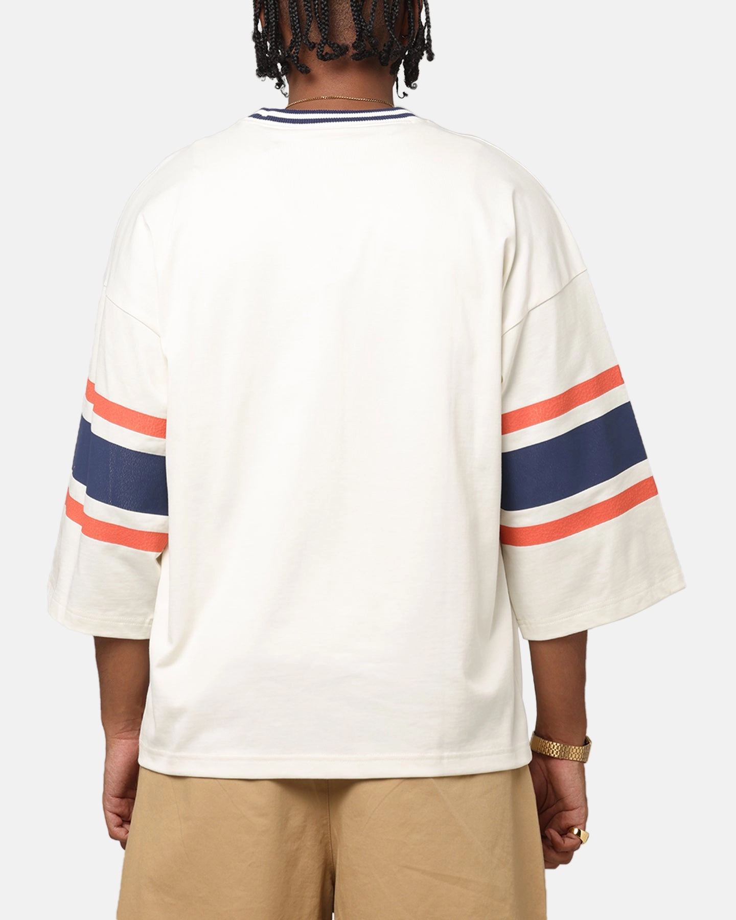 casual top Comfortable Fit Wear Champion 60's Football T-Shirt White