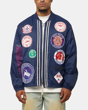 Champion 60's Souvenir Jacket Athetlic Navy Cream Recognize
