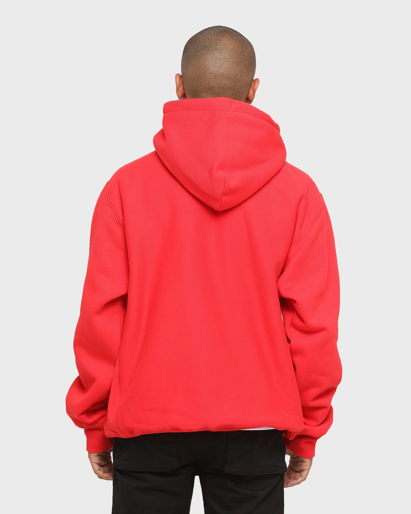 Everyday Comfort Abrasion Resistant Fabric Champion Champion x Culture Kings Rev Weave Hoodie Red/Gold