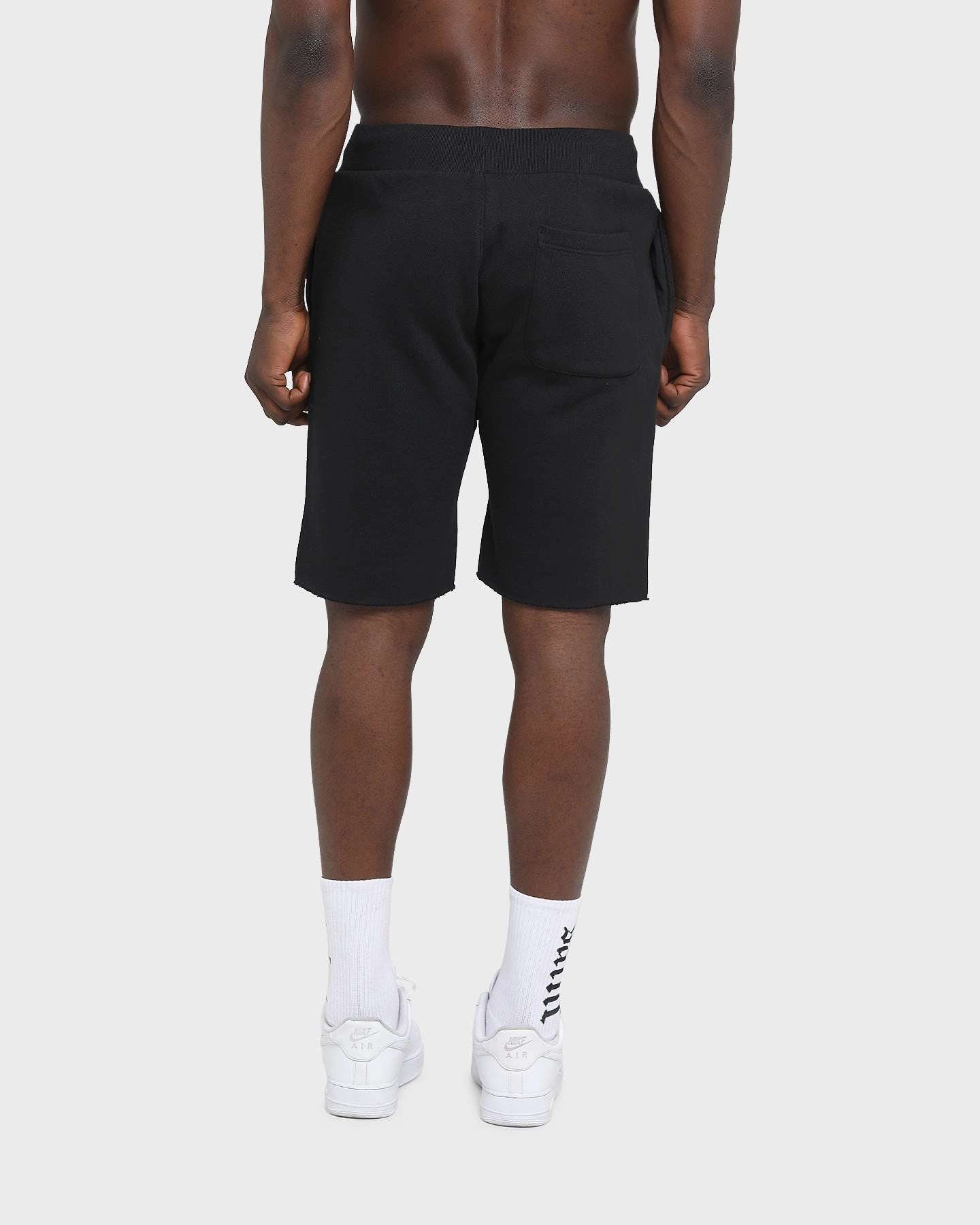 Eco Certified Dye Champion Champion x Culture Kings Rev Weave Shorts Black/Gold