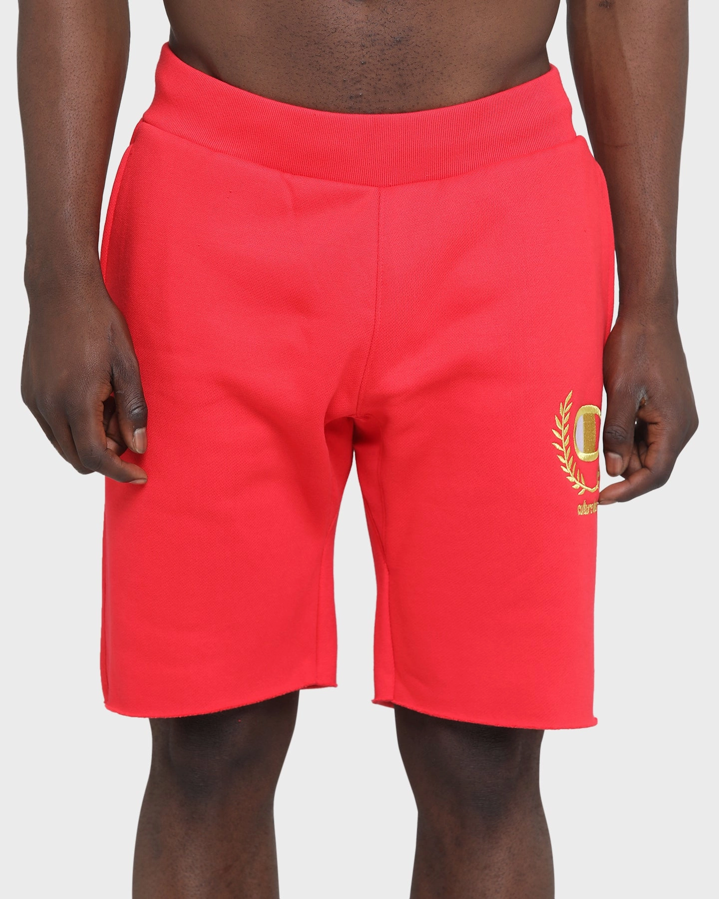 soccer uniform Champion Champion x Culture Kings Rev Weave Shorts Red/Gold