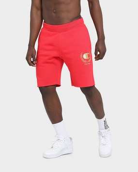 Champion Champion x Culture Kings Rev Weave Shorts Red/Gold Trendy Look Sleepwear