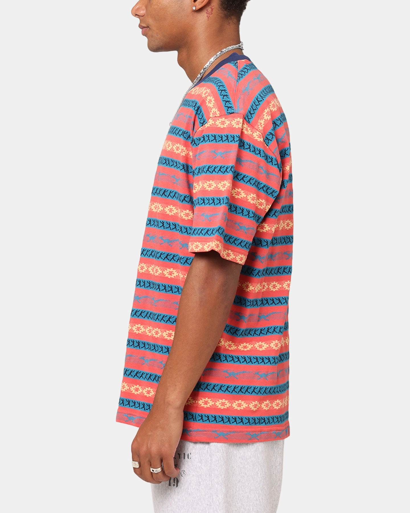 Champion Chimayo Jacquard T-Shirt Sandrock Street Trend Look Basic Wear