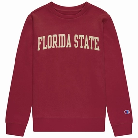 Champion Infant/Toddler Florida State Crew Sweat - Garnet LightweightBlend