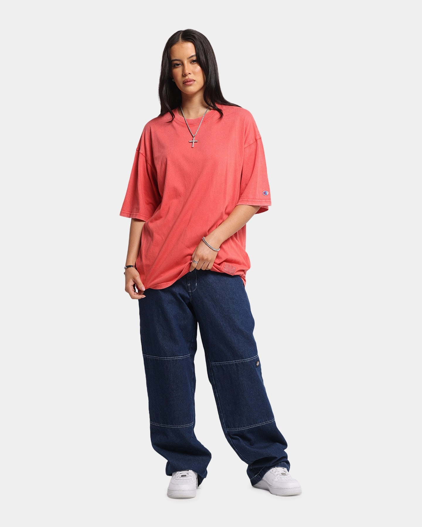 Essential Comfort Champion Jersey TC Riggins T-Shirt Red