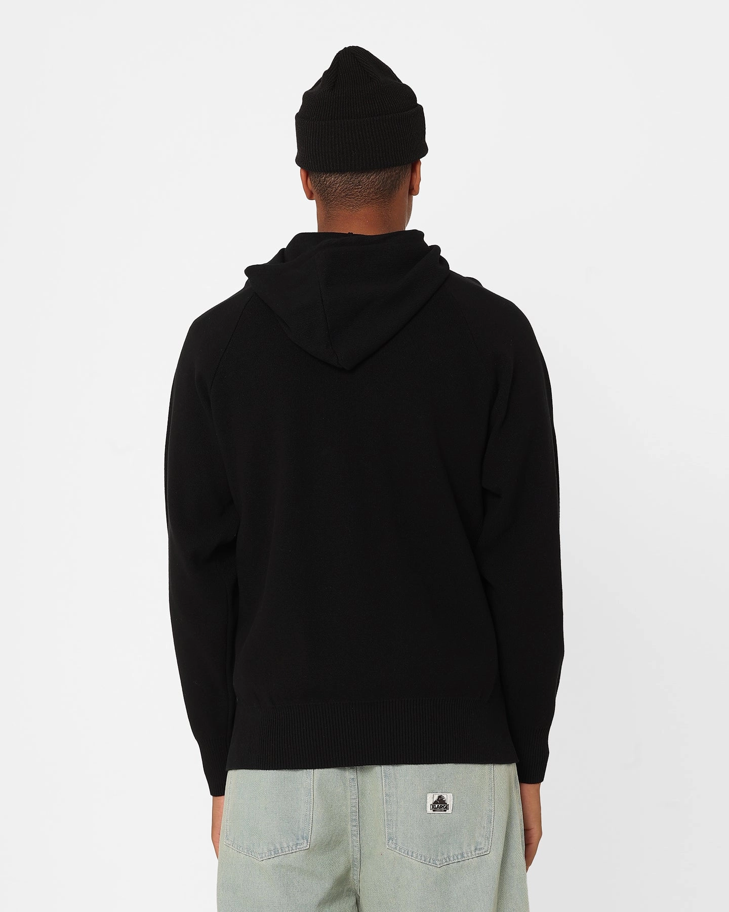 Champion LFS Knitted Hoodie Black Template Temperature Regulating