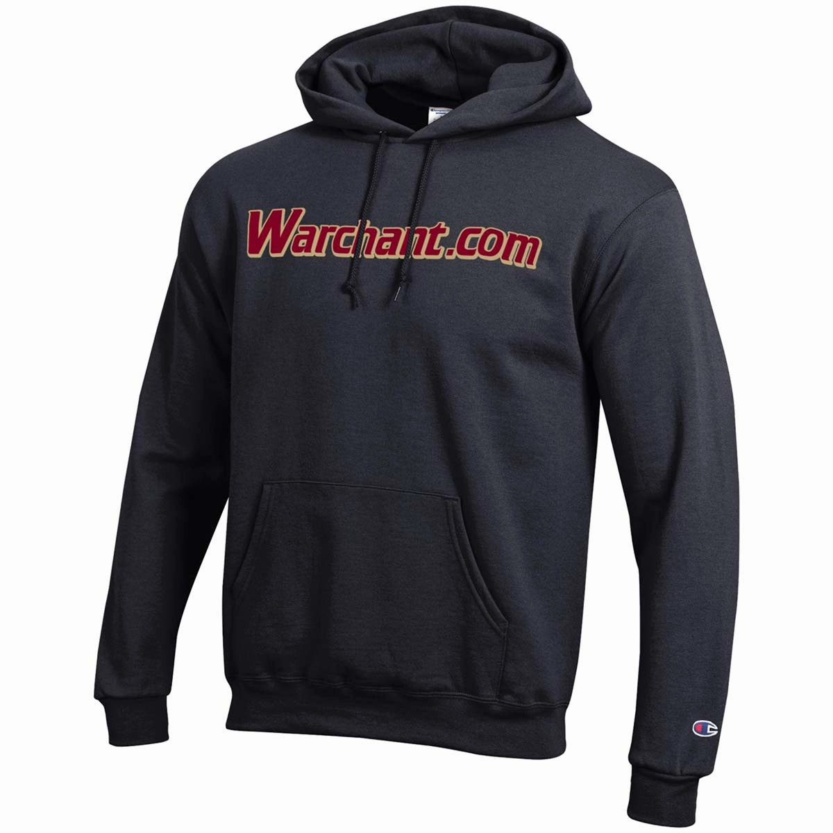 Champion Men's Warchant.com Powerblend Hood - Black Spring Summer