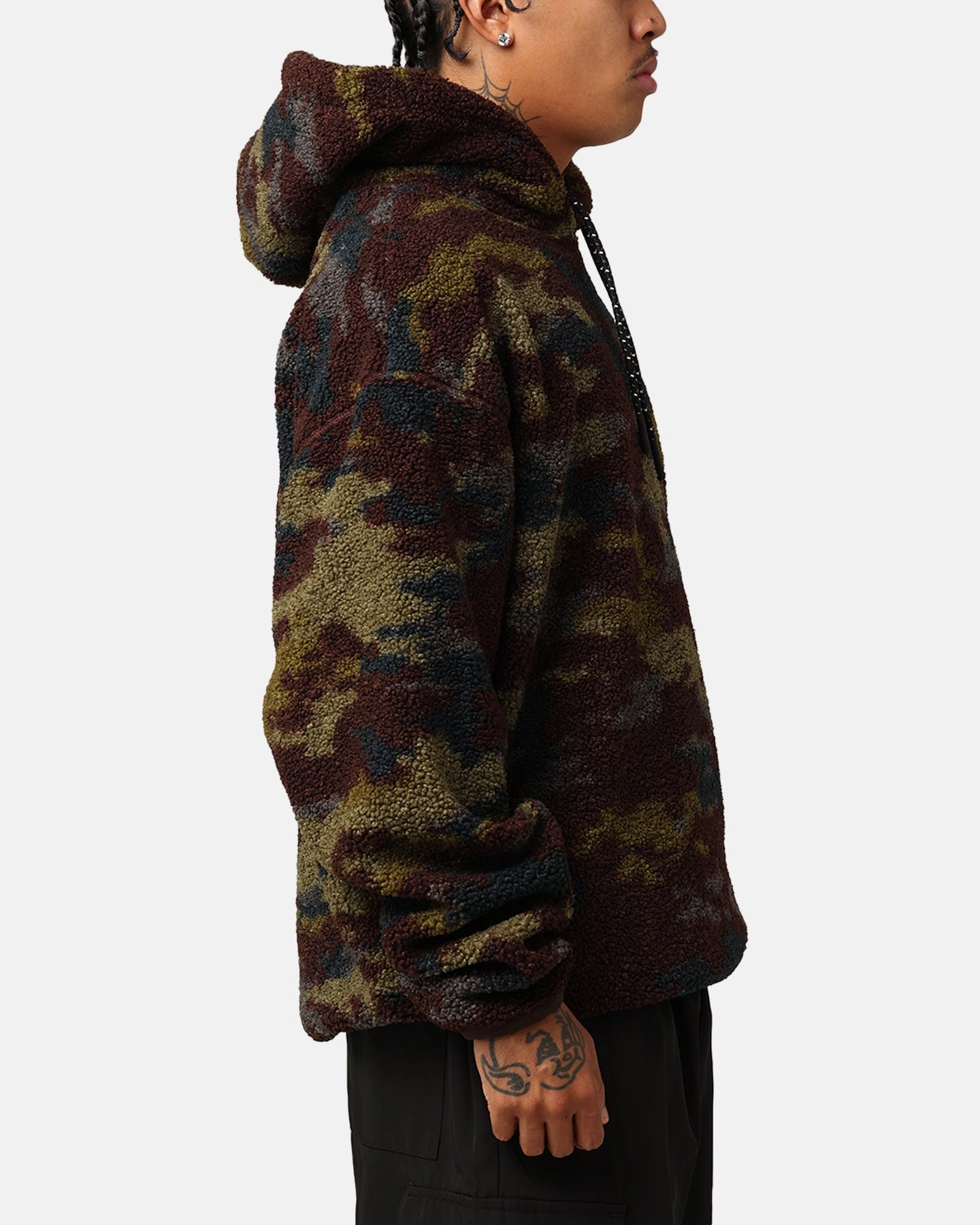 Champion Reb Element Sherpa Fleece Hoodie Print R4h dry-cleanable