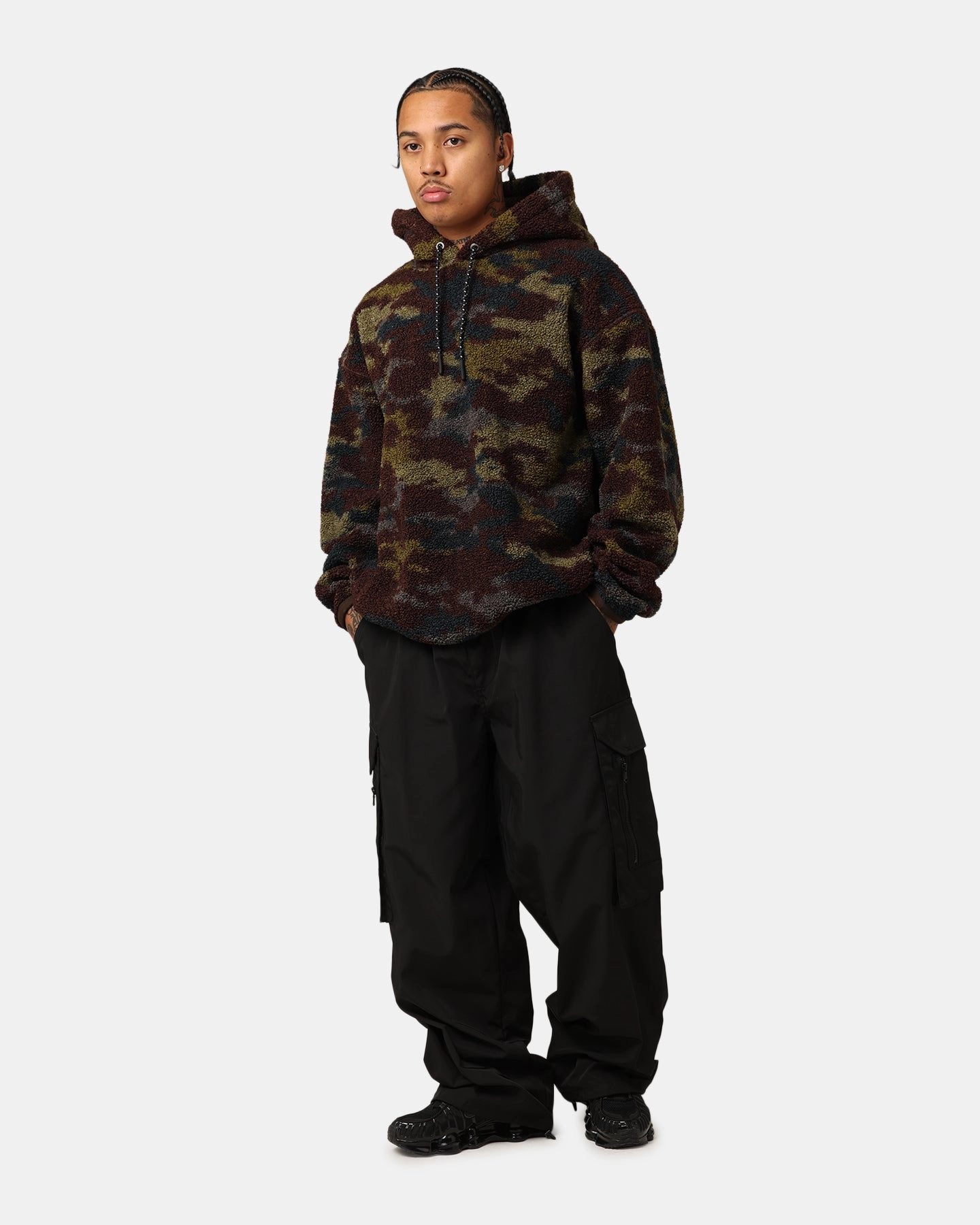 Champion Reb Element Sherpa Fleece Hoodie Print R4h Party outfit Winter Essentials