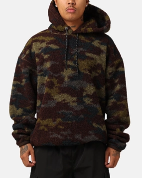 hip length Grid Backlined Interior Champion Reb Element Sherpa Fleece Hoodie Print R4h