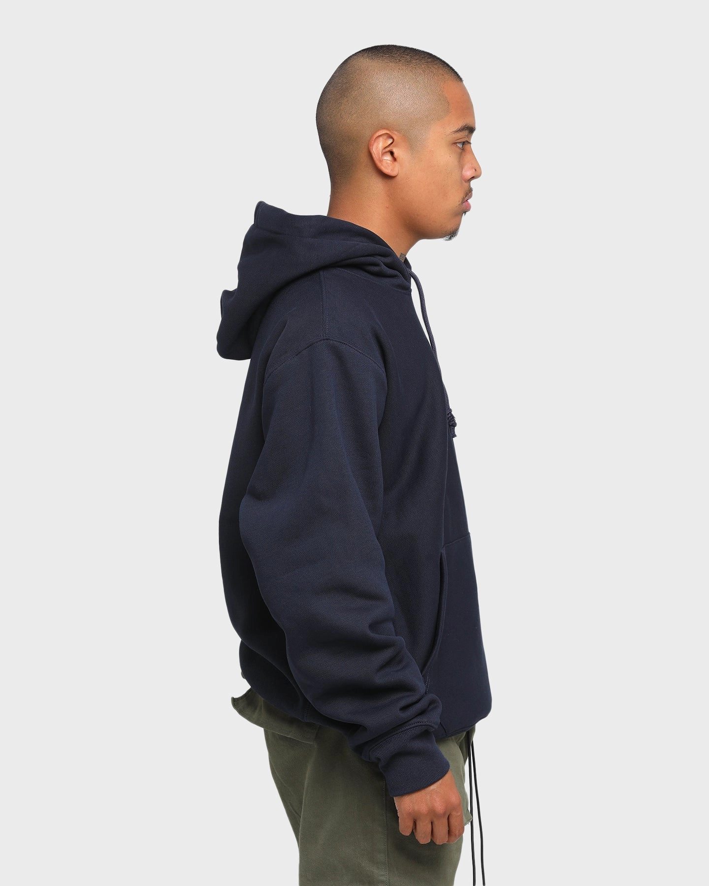 Chic Style Champion Rev Weave Hoodie Navy