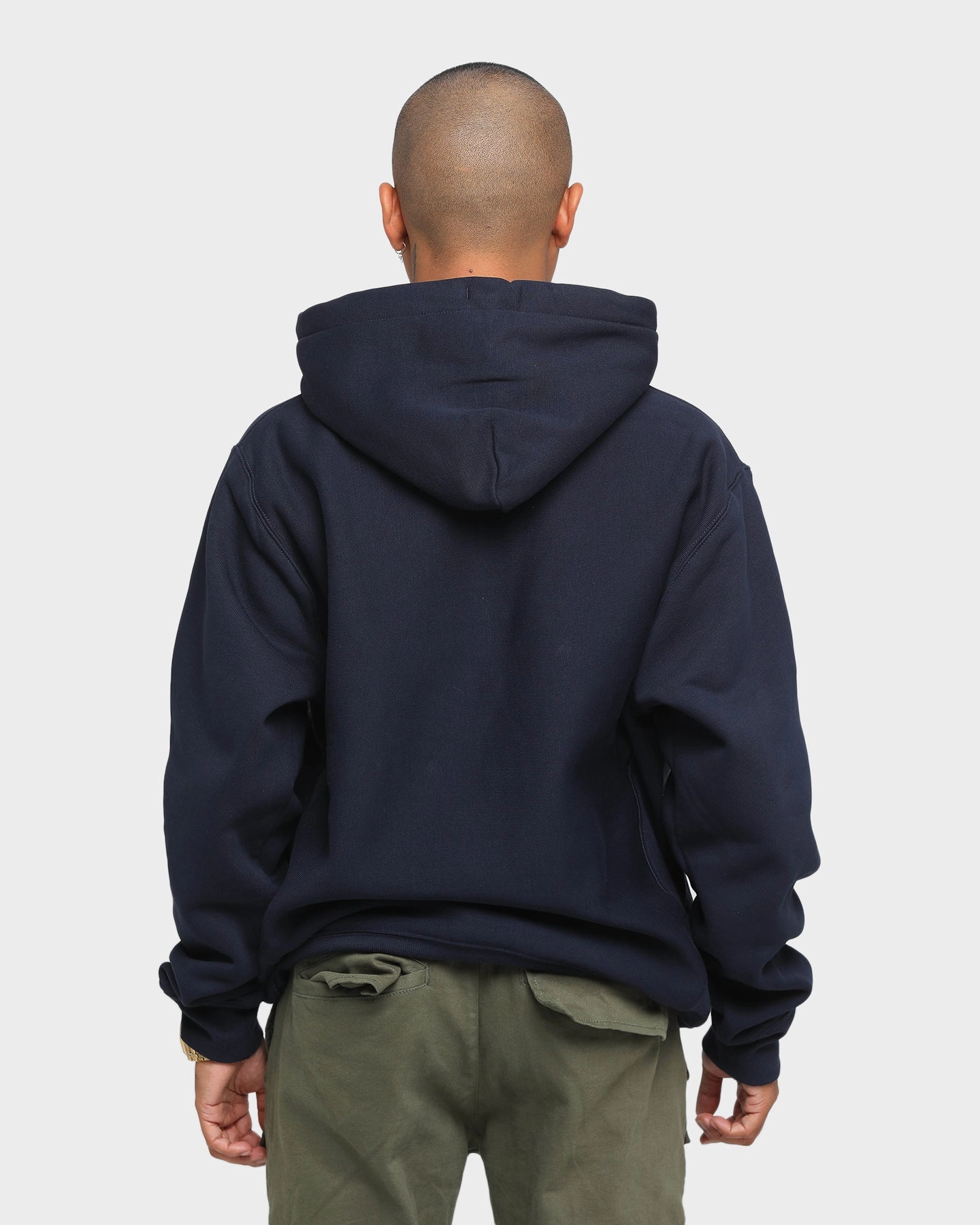 Insulated Layer Active Lifestyle Champion Rev Weave Hoodie Navy