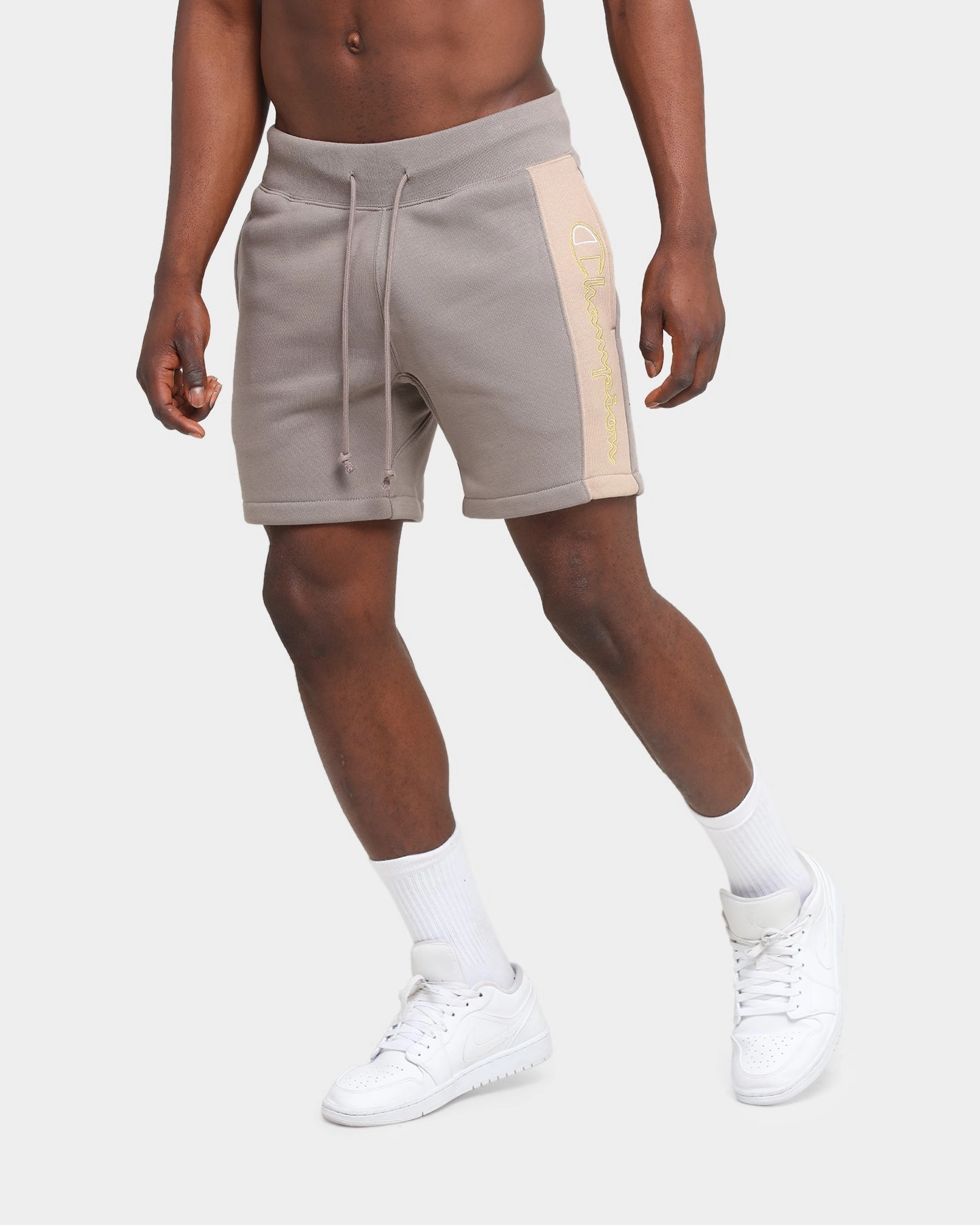 Champion Rev Weave Panel Stripe Shorts Gizmo Anniversary Gift