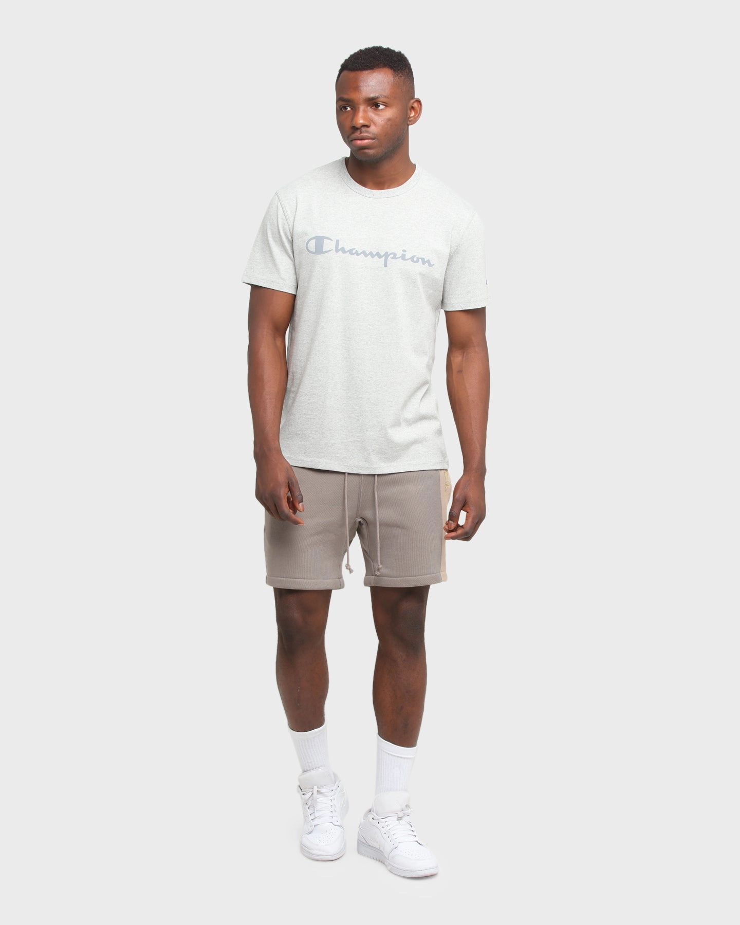 Champion Rev Weave Panel Stripe Shorts Gizmo jewelry