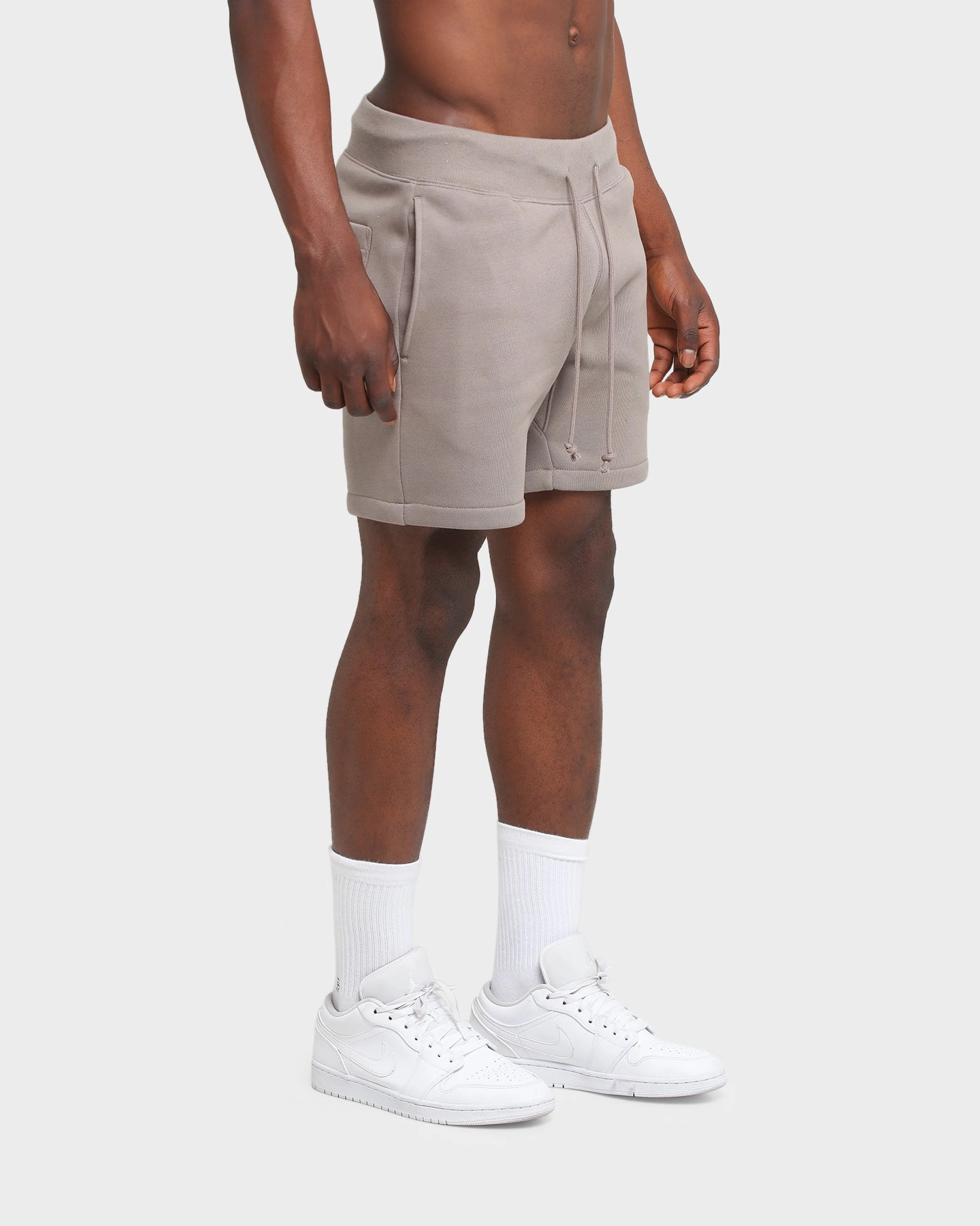 Champion Rev Weave Panel Stripe Shorts Gizmo Fashion Fit