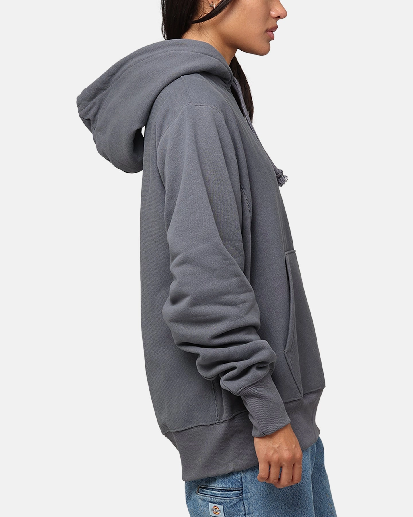Urban Motion Champion Reverse Weave Big C Hoodie Medium Gray