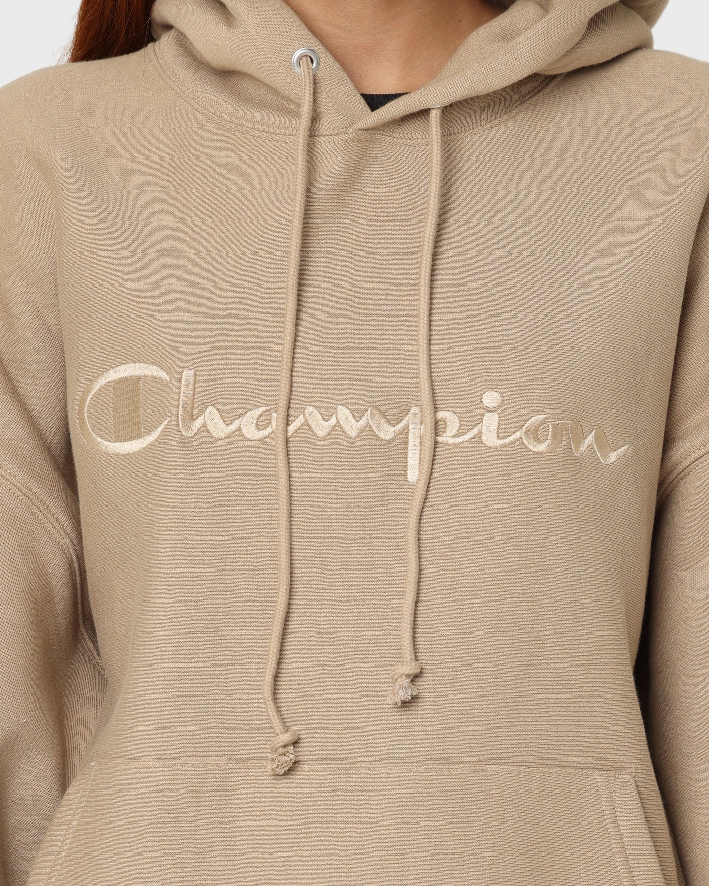 Double Layered Hood Champion Reverse Weave Double Layer Hoodie Country Walnut