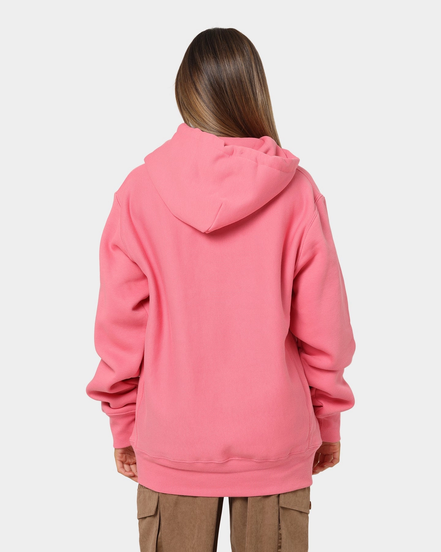 Defy Active Lifestyle Champion Reverse Weave Hood Tickled Rose