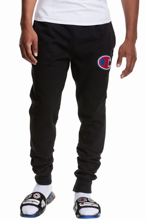 Champion Reverse Weave Joggers, Logo Applique ErgonomicStitching Fashion Stretch